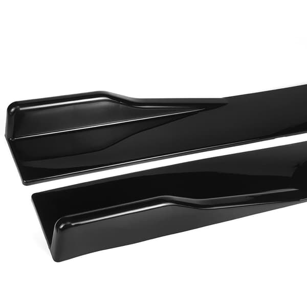 Universal 2m sidokjolar Rocker Splitters Diffuser Winglet Wings För BMW F30 F80 M3 F82 M4 3-serie 320i 325i 330i