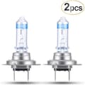 Miniatyrbild 1 av 4: 2st H7 Xenonlampor 12V 55W Super Ljus Ny Version Strålkastare Bil Bil Motorcykel Halogen Fordon Halogenlampa