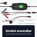 Miniatyrbillede 3 af 6: Ansmann BC 6-12V/4A 1001-0144 biloplader, værkstedsoplader, batteriovervågning, bilbatteritester 6V, 12V 2A 4A (1001-0144)