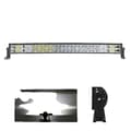 Miniatyrbild 1 av 2: LED-ljusramp, böjd/rak design, kombinationsstrålteknik, 32 Curved med tråd
