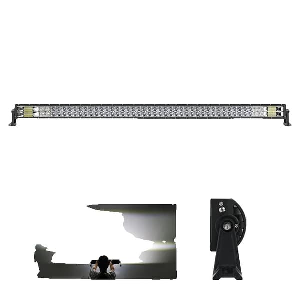 LED-ljusramp, böjd/rak design, kombinationsstrålteknik, 32 Curved med tråd