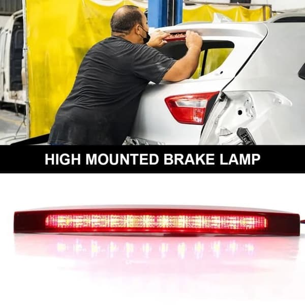 12 LED bakljus för bil, tredje bromsljus för Renault Clio Mk II III 1998-2006 7700410753