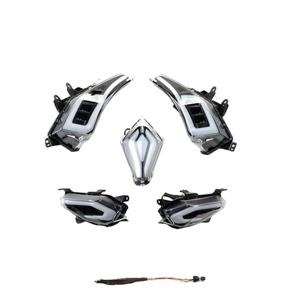 Tmax 530 LED blinkersljus, bakre bakljus och bromsljus, YAMAHA Tmax530 T-Max530, KLAR SET