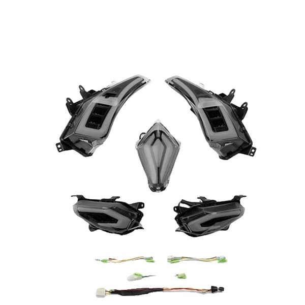 Tmax 530 LED blinkersljus, bakre bakljus och bromsljus, YAMAHA Tmax530 T-Max530, KLAR SET