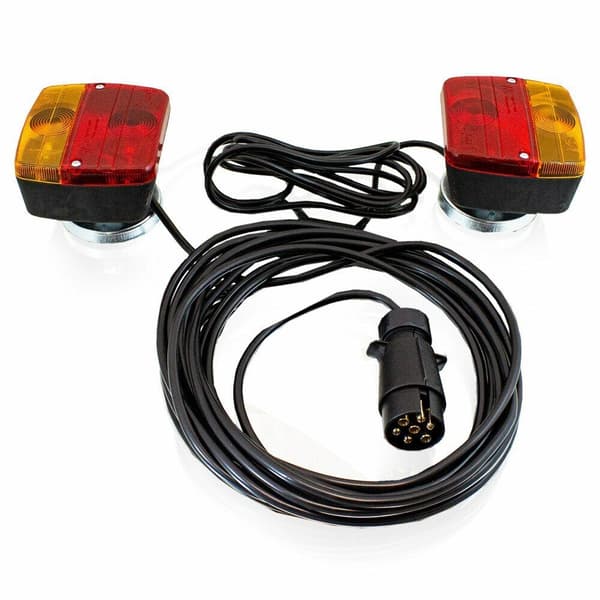Bituxx Trailer Light Kit 7-stifts universalkontakt f�r bakljus