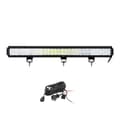 Miniatyrbild 1 av 2: LED Arbetsljusramp, 126W 288W Flod Spot Kombination, Offroad Lampa, 36 tum 234W utan tråd