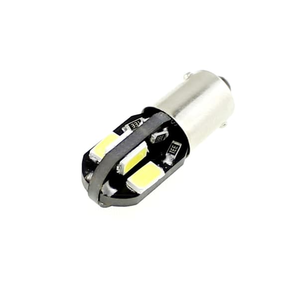 4x CANBUS T4W - BA9s 8 LED 5730 - Hvit