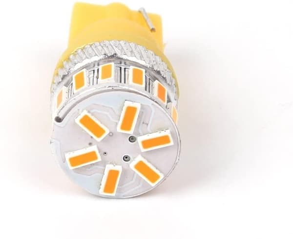 4X T10 Canbus W5W 18 kpl 3014 LED - keltainen