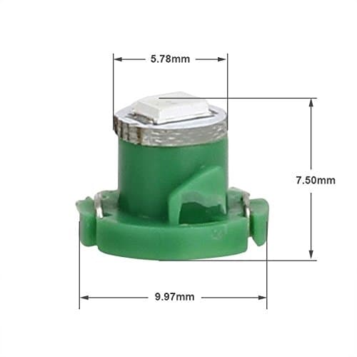 LED-lampe Diode Neo Wedge T4.2 grøn 10-pakning