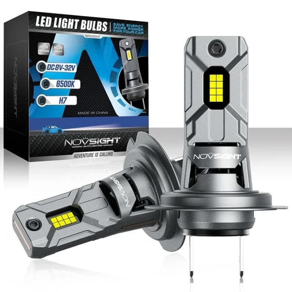 LED Forlygte, Canbus Kompatibel, 16000LM Lysstyrke, N63, H7