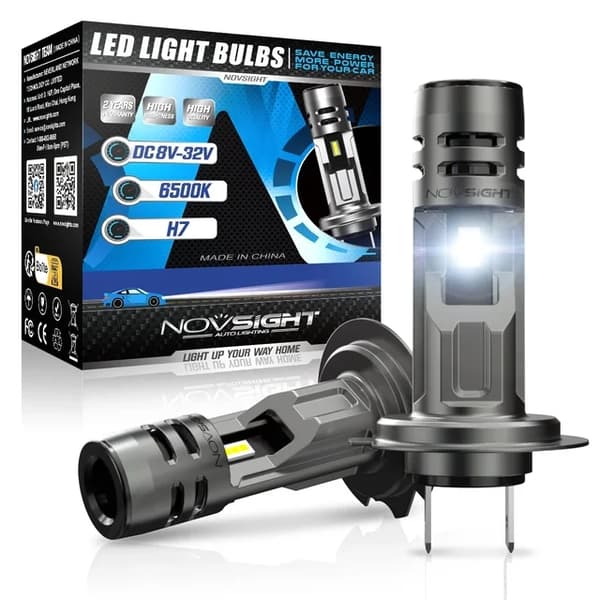 LED Forlygte, Canbus Kompatibel, 16000LM Lysstyrke, N63, H7
