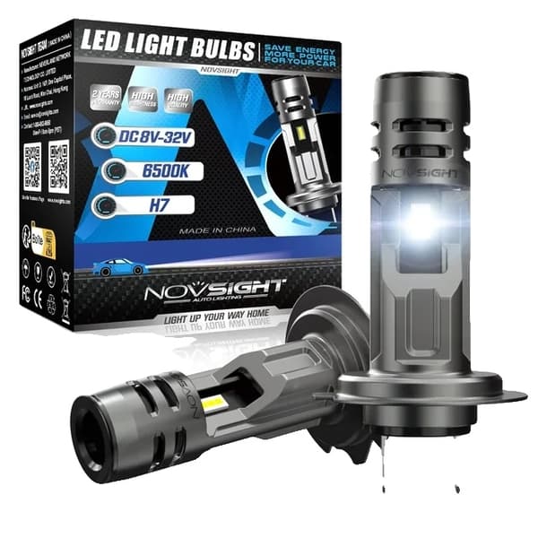 LED Forlygte, Canbus Kompatibel, 16000LM Lysstyrke, N63, H7