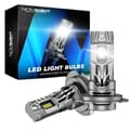 Miniatyrbillede 1 af 2: LED Forlygte, Canbus Kompatibel, 16000LM Lysstyrke, N63, H7