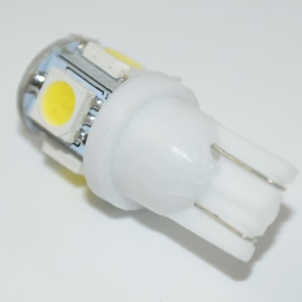 10X LED Nattlampor SMD T10 W5W SMD 5050 bl
