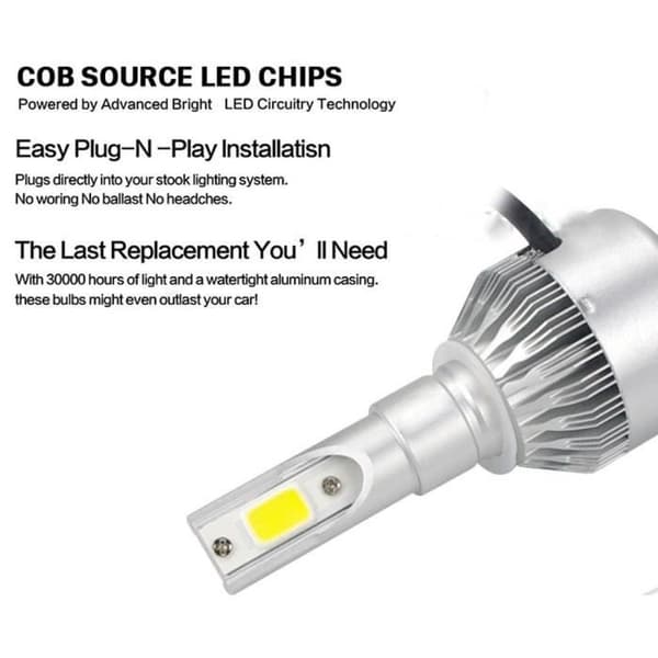 110W 26000LM H7 CREE LED-lampa Billjus Lampsats Strålkastare Ljus Vit 6000K
