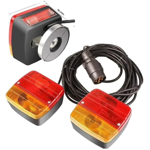 Trailer Towing Lightboard, Magnetisk Montering, 12V Kompatibilitet