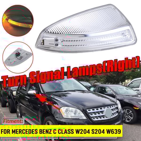 Ulkopeilien vilkut Mercedes W204 / S204 W639 Viano W204 2007 - 2011 oikea
