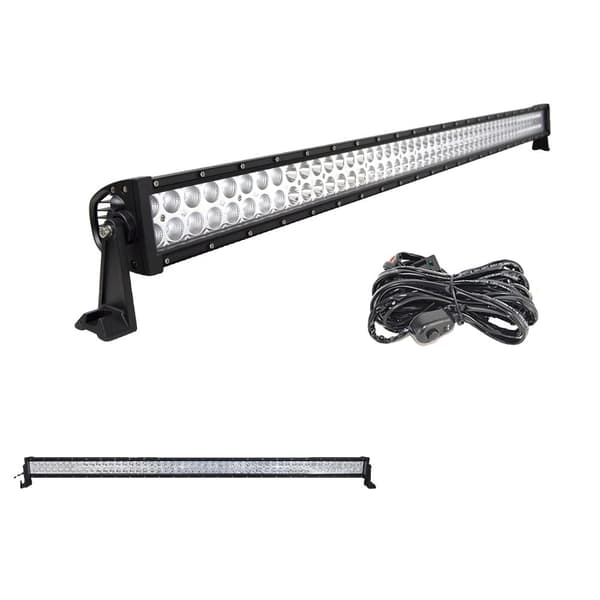 LED-ljusramp, vattentät, universell passform, 52 tum 300W
