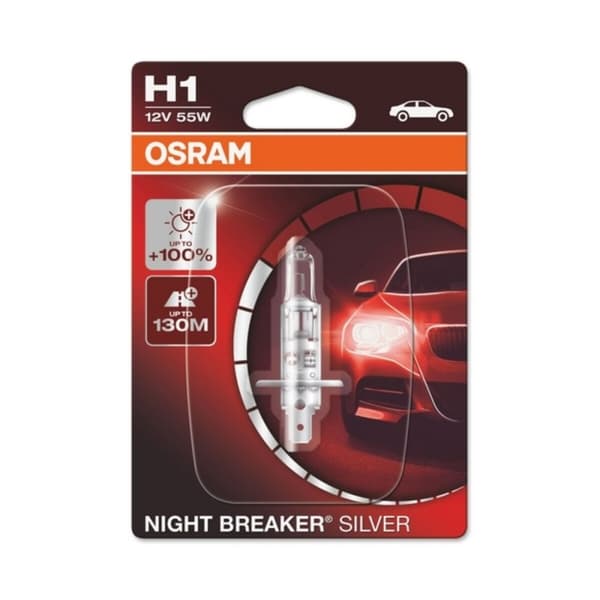 Glödlampa för bil Osram 64150NBS H1 12V 55W