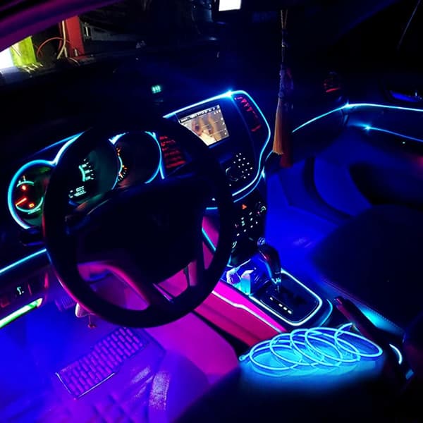 Neon-valolistat OCC Motorsport 3 m Valokuitu