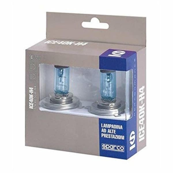 Bilpære Sparco ICE40K H1 12V 55W Azul Efecto Xenón