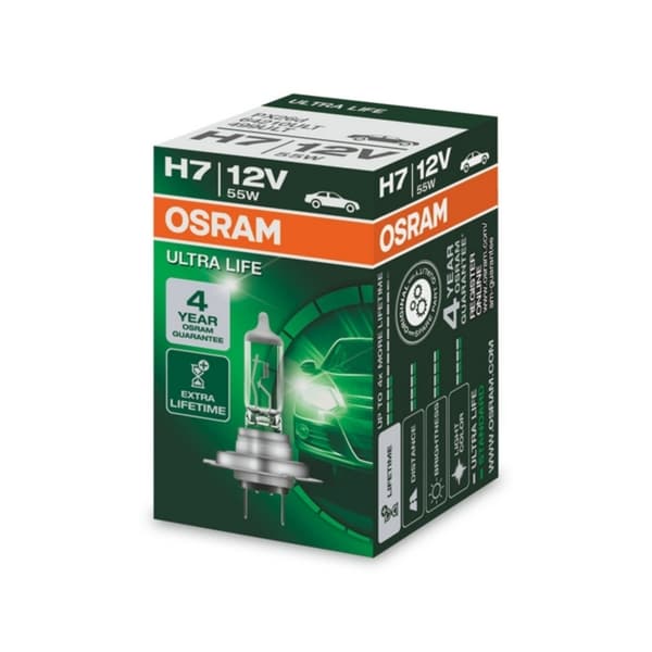Bilpære Osram 64210ULT-01B H7 12V 55W