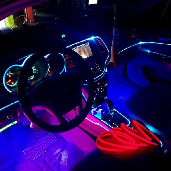 Neon lys stripe OCC Motorsport 3 m Fiberoptisk