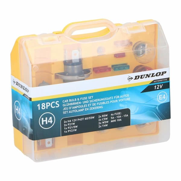 Byttesett for halogenpære Dunlop 18 Deler