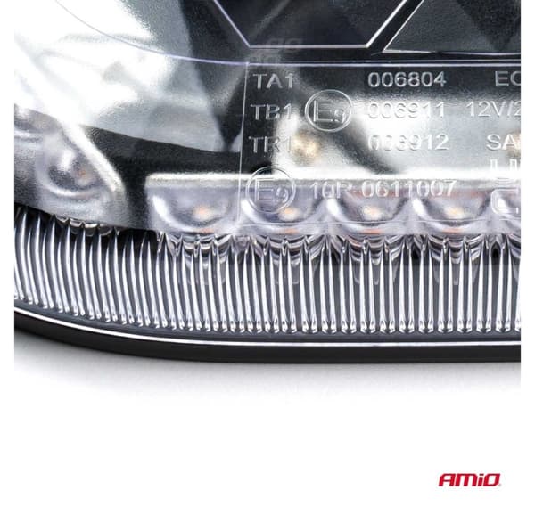 Magnetisk blinklys 48 smd led 12-24V