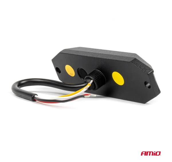 Tunn blink för galler 12/24V 4*3W LED R65 R10 30*95cm