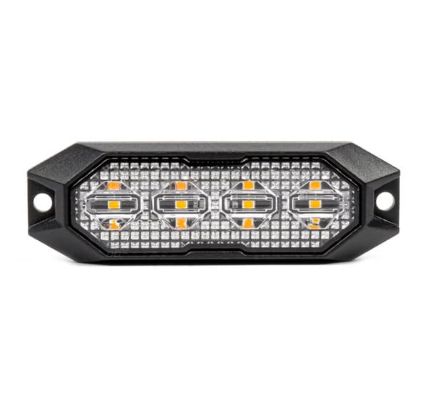 Tunn blink för galler 12/24V 4*3W LED R65 R10 30*95cm