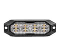 Miniatyrbild 4 av 4: Tunn blink för galler 12/24V 4*3W LED R65 R10 30*95cm