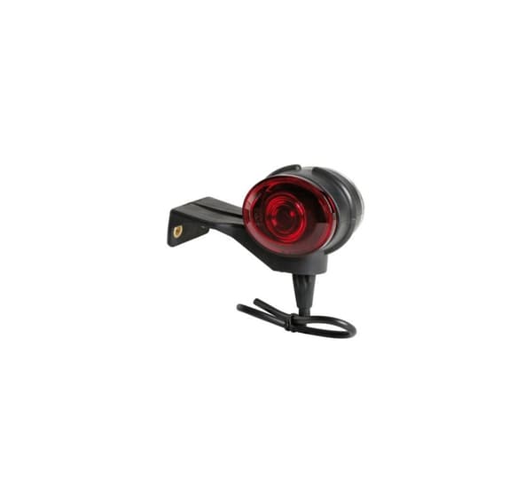 Markeringslys, 2 led hvit/rød, 24V, par