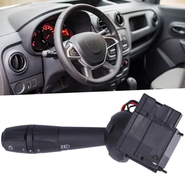Akozon Strålkastare Strålkastare Strålkastare Blinkerskontroll 8201167988 Lämplig för Dacia Auto Switch