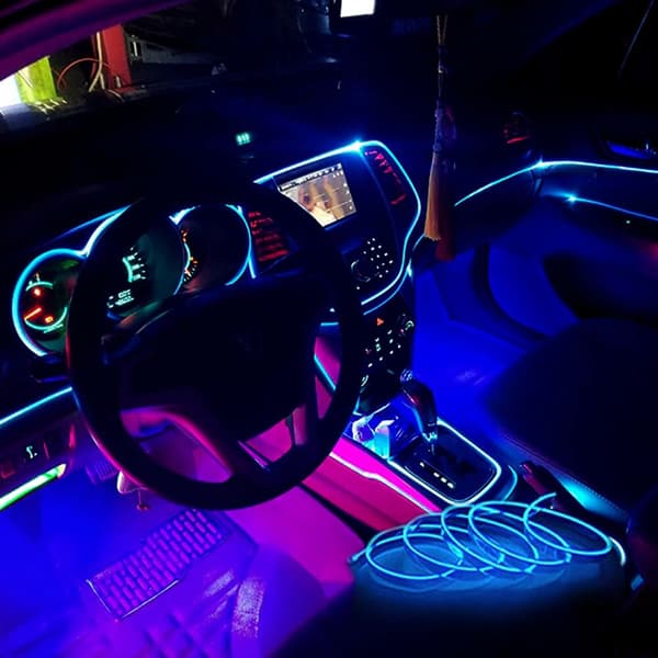 Neon-valolistat OCC Motorsport 3 m Valokuitu