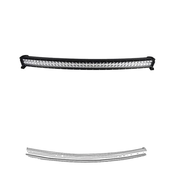 Kurvad LED-ljusramp, 120W till 300W alternativ, kombinerad strålmönster,300W med kablage