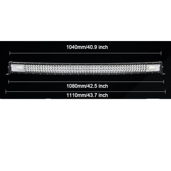 LED Lysbar, 540W Lysstyrke, Vandtæt IP67,Bøjet 32 tommer tråd