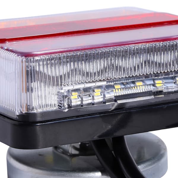 LED Trailer Baglygter, 12V Spænding, Integreret Reflektor, Nem Installation