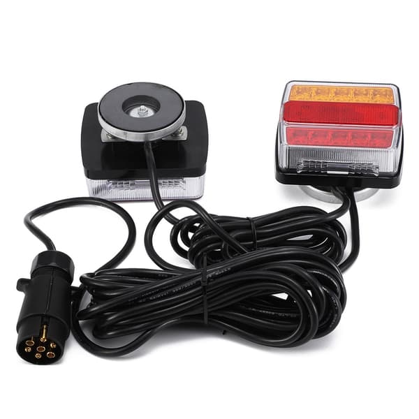 LED Trailer Baglygter, 12V Spænding, Integreret Reflektor, Nem Installation