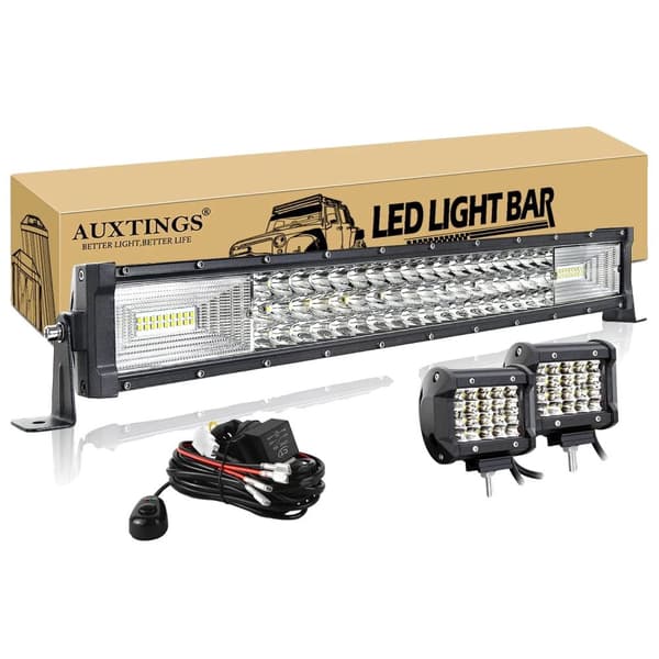 LED-valoaita, 270W-675W kirkkaus, useita säteen muotoja,7D 42 tuumaa 4 tuumaa Lankaa