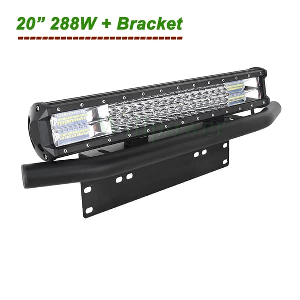 LED Lygtebar, 126W/288W Effekt, Kombineret Stråledesign,126W Bar Beslag