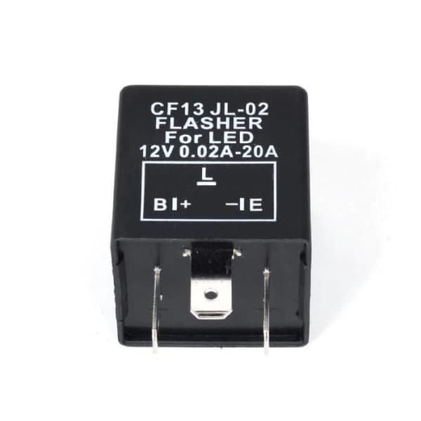 blinkande central 3 stift cf13 jl-02 relä led lampa 12v motorcykel skoter buggy atv ...
