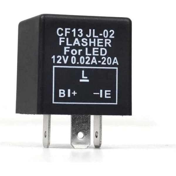 blinkande central 3 stift cf13 jl-02 relä led lampa 12v motorcykel skoter buggy atv ...