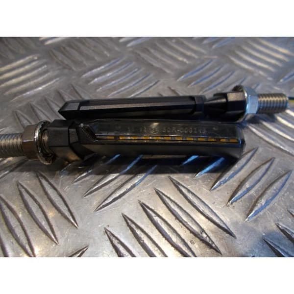 2 x universell anpassningsbar LED-indikator ip68 motorcykel skoter quad ...