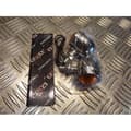 Miniatyrbild 1 av 4: 2 x universal krom blinkers motorcykel stil chopper bobber cafe racer
