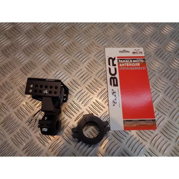 extra strålkastare frambelysning h3 glödlampa 12V - 55W motorcykel skotercykelrör 25 till 48mm universell anpassningsbar bcr
