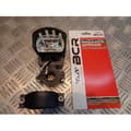 Miniatyrbild 1 av 4: extra strålkastare frambelysning h3 glödlampa 12V - 55W motorcykel skotercykelrör 25 till 48mm universell anpassningsbar bcr