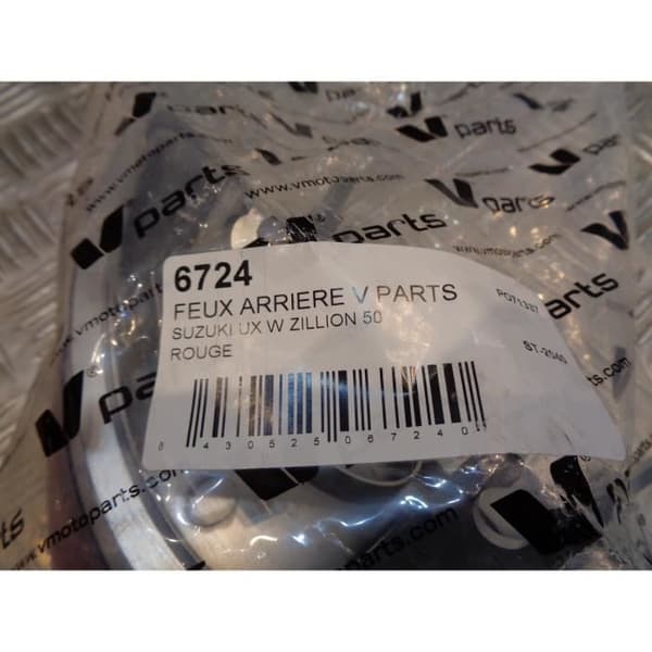 bakljus skoter suzuki ay 50 katana ux zillion v delar ST-2040 bihr 6724