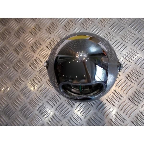 strålkastare metall krom universal motorcykel bobber anpassad chopper café racer scrambler neo klassisk retro ...