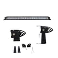 Miniatyrbillede 1 af 2: Super Single Row LED Lygtebar, 120W & 180W Muligheder, Vandtæt IP67,26 tommer 120W med ledning